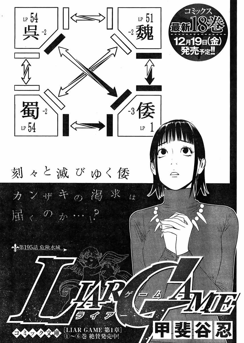 Liargame 179話 Manga Townまんがタウン まんがまとめ 無料コミック漫画 ネタバレ