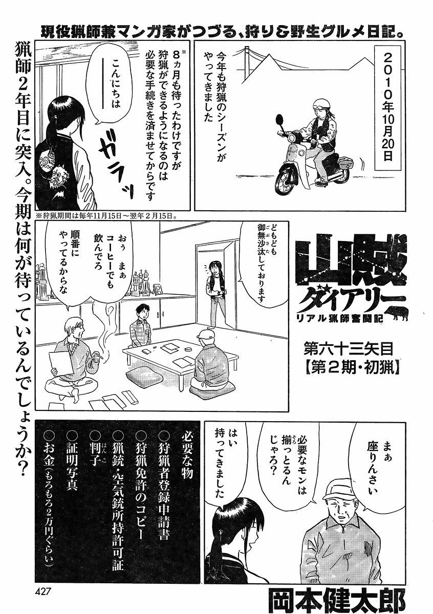 山賊ダイアリー リアル猟師奮闘記 63話 Manga Townまんがタウン まんがまとめ 無料コミック漫画 ネタバレ